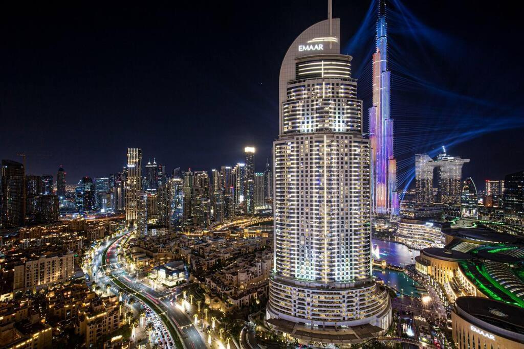 Apartamento Magnificent Brand New Lux 3Br Burj & Fountain View Dubái Exterior foto