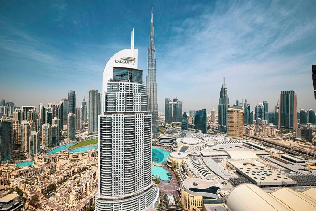 Apartamento Magnificent Brand New Lux 3Br Burj & Fountain View Dubái Exterior foto